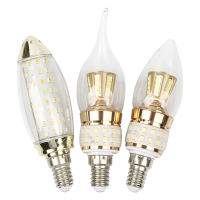 Kecerahan Tinggi E27 E14 COB Led Bulb Light Dengan Garansi Tiga Tahun