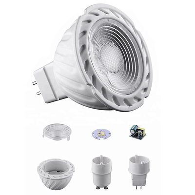 FCC 450 Lumen Bola Lampu LED Indoor Penutup Putih Murni SMD 2835