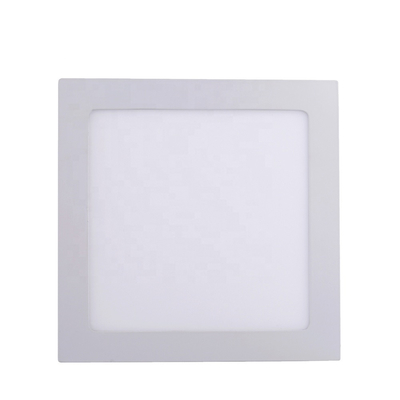 AC 85-265V Square Flat Panel Lampu LED Perumahan Tanpa Bingkai