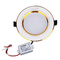 AC 85-265V IP54 LED Permukaan Downlight Tersembunyi Dipasang Untuk Rumah