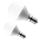 Anti Silau Lampu Hemat Energi LED Indoor Aluminium Plastik 3W 5W 7W