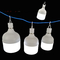 AC 165-265V E27 Emergency LED Bulb Dengan Hook T Shape Praktis