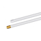 Plastik SMD2835 Linear T8 LED Tube Light Fixture Anti Silau Stabil