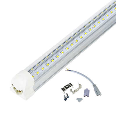 SMD 2835 110V 220V Pencahayaan Dalam Ruangan T8 Tube Led Light 270 Derajat Sudut Balok